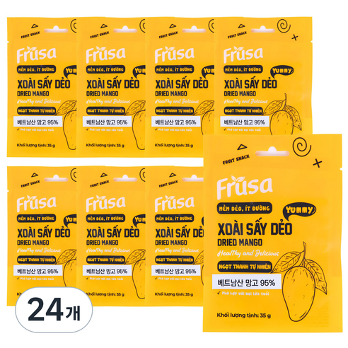 Frusa 푸루사 건망고, 35g, 24개