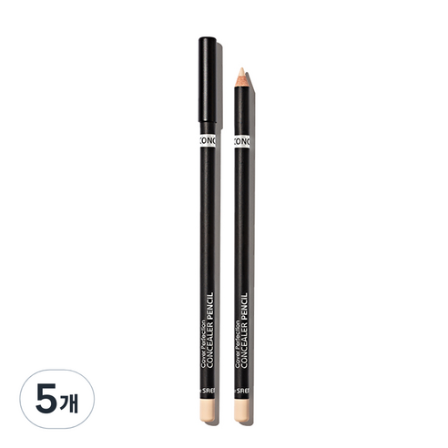 더샘 커버 퍼펙션 컨실러 펜슬, 1.5 내추럴 베이지, 5개