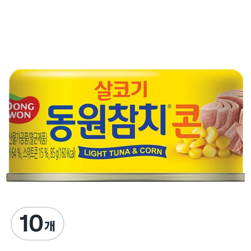 동원참치 콘, 85g, 10개