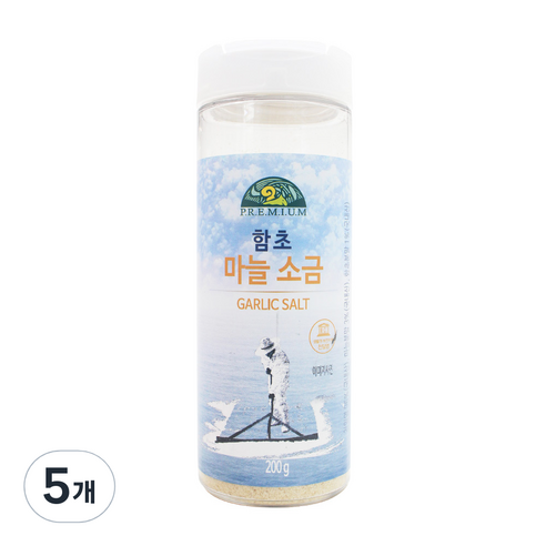 오가닉스토리 함초 마늘소금, 200g, 5개