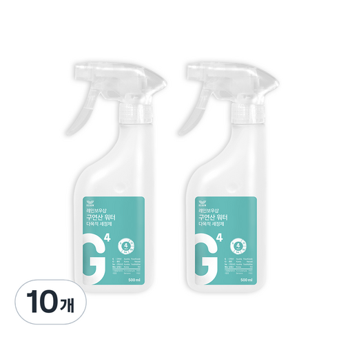 레인보우샵 구연산 워터 다목적세정제, 500ml, 10개