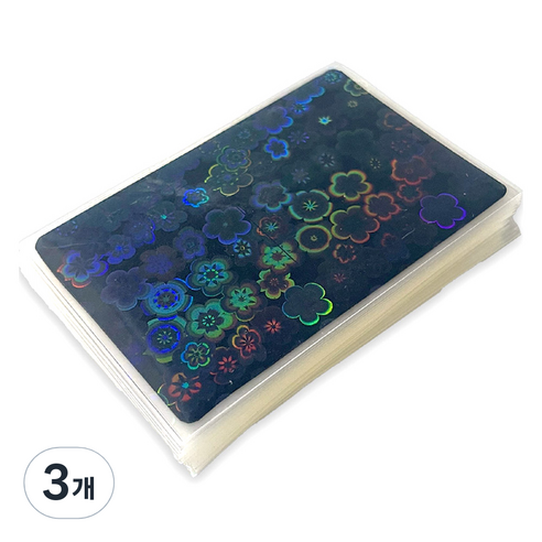 리코즈 홀로그램 포토카드 슬리브 50p, 05 벚꽃, 3개