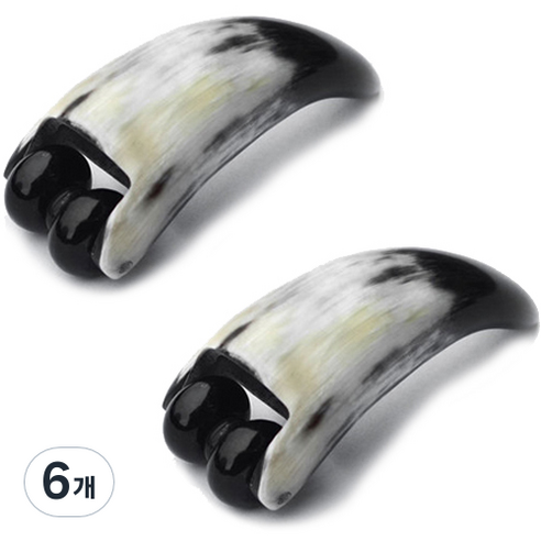 헬스플러스 롤링 마사지 괄사 BJ-598B, 6개, 혼합 색상
