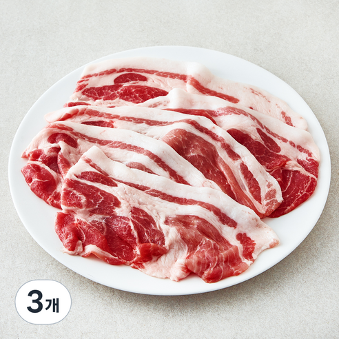 미국산 목전지 제육볶음용 (냉장), 3개, 600g