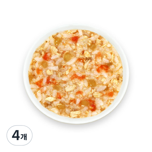 짱죽 유아용 실온 이유식 후기 진밥, 토마토치킨리조또, 160g, 4개