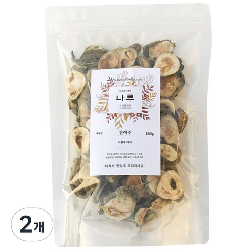 나물투데이 건여주, 100g, 2개