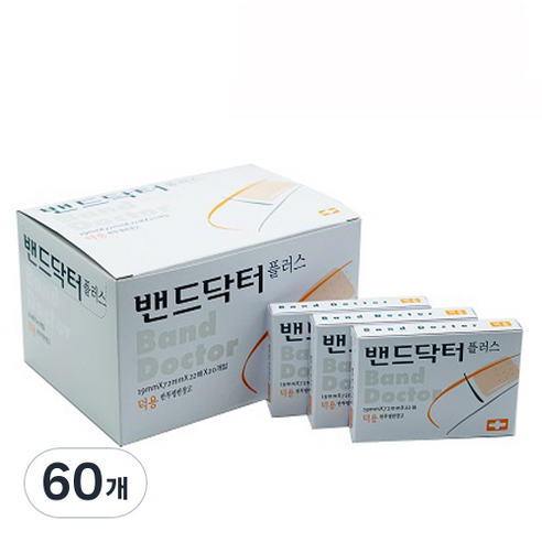 밴드닥터 플러스 덕용 22p, 60개