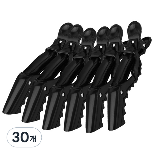 베이51 헤어클립, 블랙, 30개