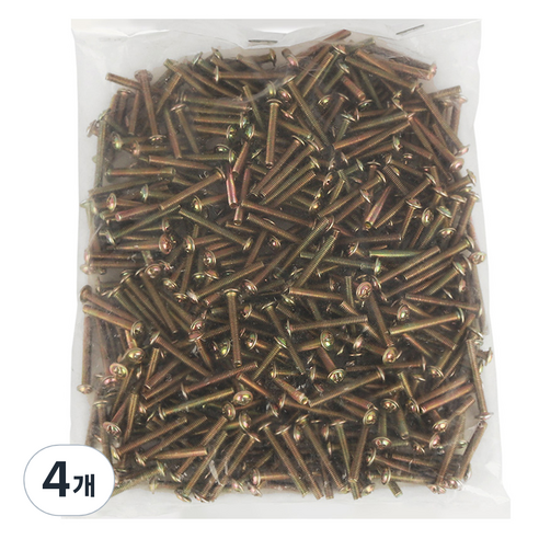둥근머리 나사 볼트 1kg, 1520개