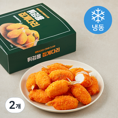 튀김용집게다리 (냉동), 1kg, 2개