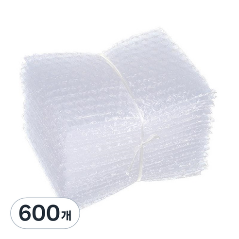 가팡 공장 에어캡 뽁뽁이 봉투, 600개