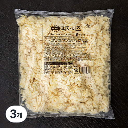 도노 피자치즈, 1kg, 1개입, 3개