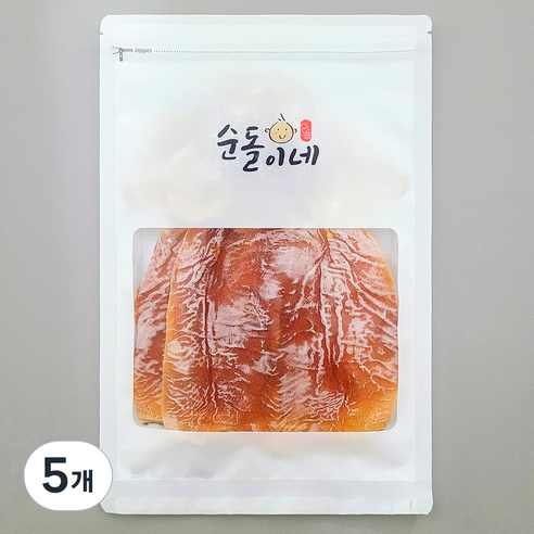 순돌이네 마른오징어 몸통, 5개, 120g
