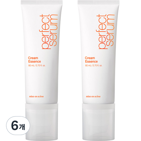 미쟝센 퍼펙트 크림 헤어 에센스, 80ml, 6개