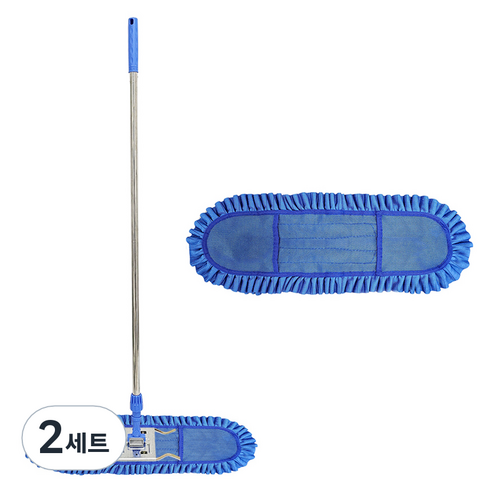 크린메이트 파워 극세사 대걸레 세트, 2세트