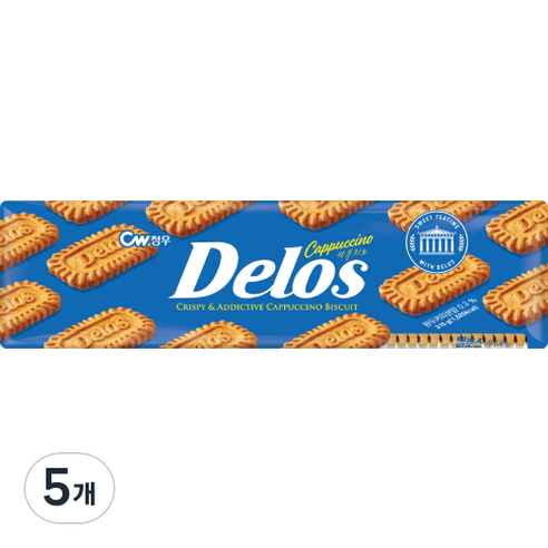 청우식품 델로스 카푸치노, 315g, 5개