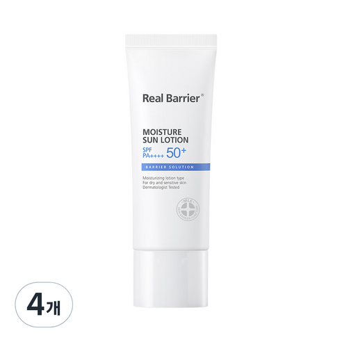 리얼베리어 모이스처 선로션 SPF50+ PA++++, 40ml, 4개