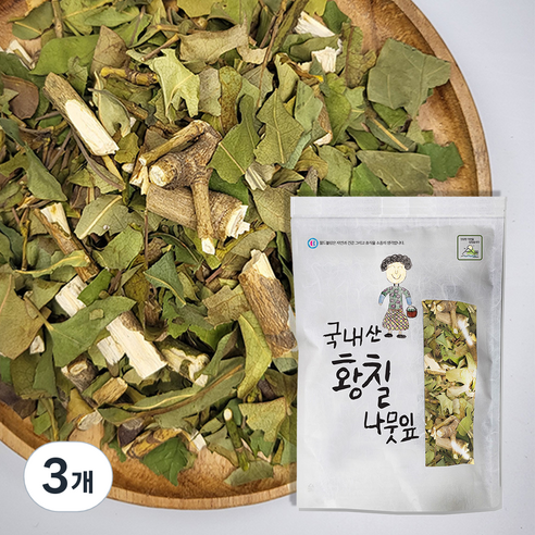 월드블링 국내산 황칠나무잎, 300g, 3개
