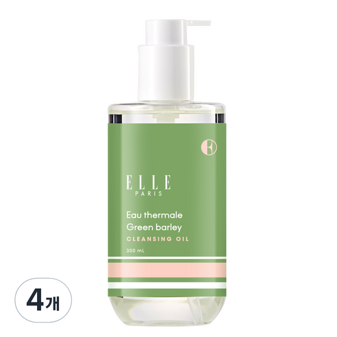 ELLE PARIS 오떼르말 그린베일리 클렌징오일, 300ml, 4개