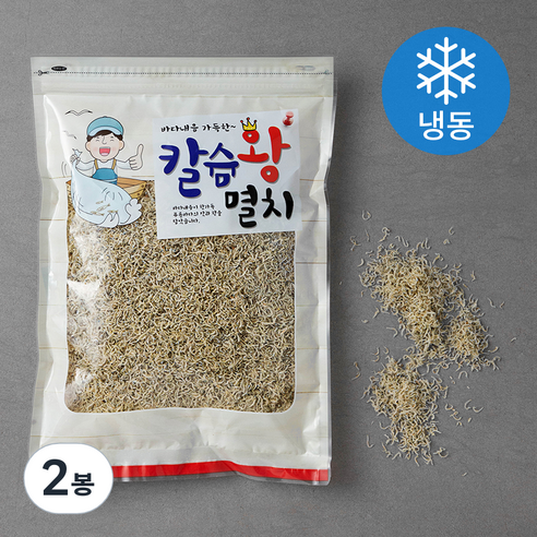 해야미 국내산 세세멸 볶음멸치 (냉동), 400g, 2봉