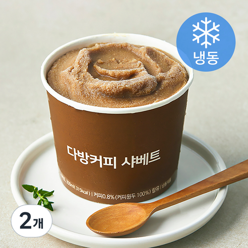 다방커피 샤베트 (냉동), 350ml, 1개입, 2개