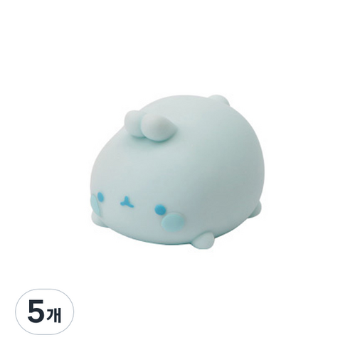 몰랑이 모찌몰랑 스퀴시 블루 E01, 5개
