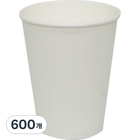 스완 지름 84 종이컵 백색 295ml, 600개
