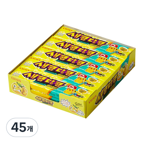 크라운 새콤달콤 레모네이드, 29g, 45개