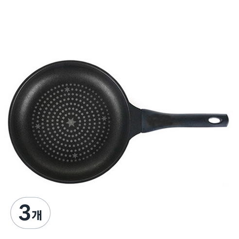 퀸센스 슈퍼다이아 후라이팬 IH 인덕션, 20 cm, 3개