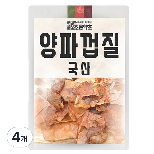 조은약초 양파껍질차, 200g, 1개입, 4개