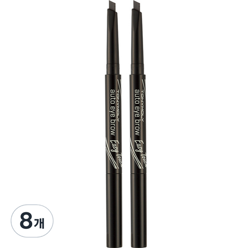 토니모리 이지터치 오토 아이브로우 0.4g, 02 그레이, 8개