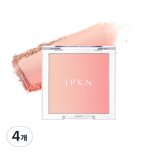 입큰 퍼스널 무드 레이어링 블러셔 9.5g, 1호(피치 드리즐), 4개