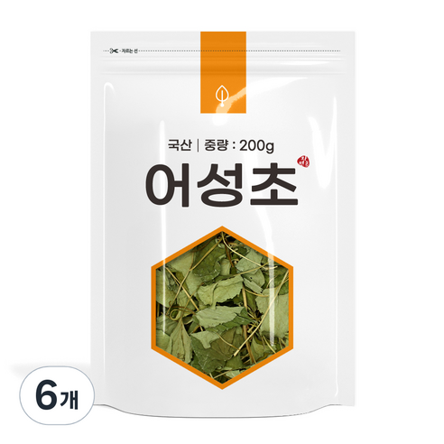 자연초 어성초, 200g, 1개입, 6개