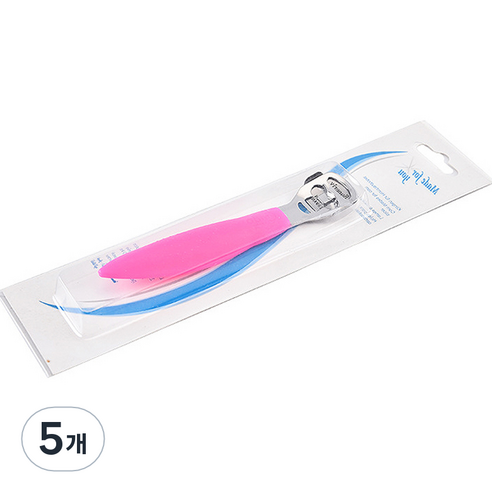 리앤베르 발뒤꿈치 굳은살 각질 제거기 핑크 30g, 1개입, 5개