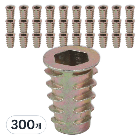 올고르 번데기 너트 와샤형, 300개
