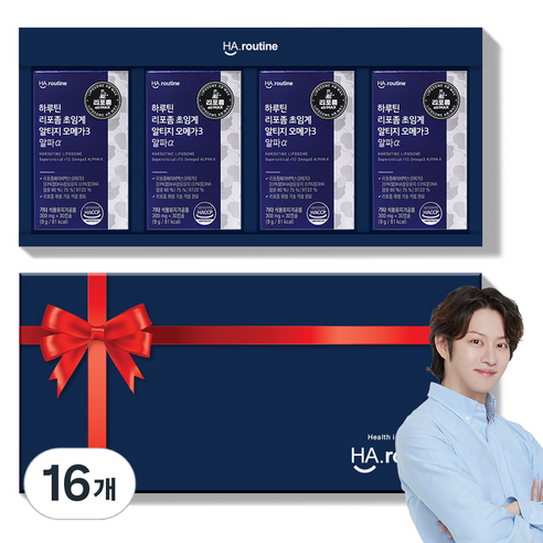 하루틴 리포좀 초임계 알티지 오메가3 알파 9g, 16개, 30정