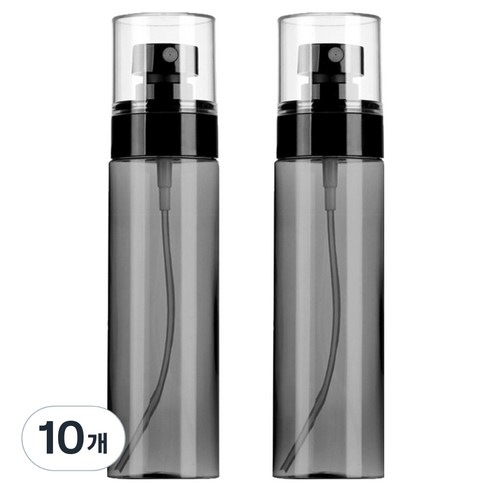 선동상사 미스트 스프레이 용기 100ml, 10개, 블랙