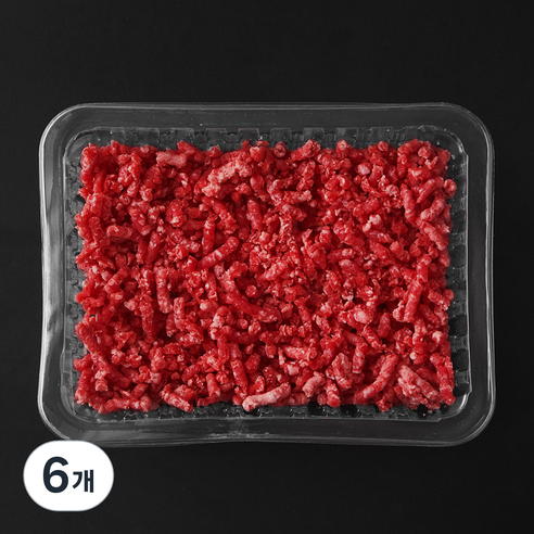 호주산 소고기 다짐육 (냉장), 6개, 300g