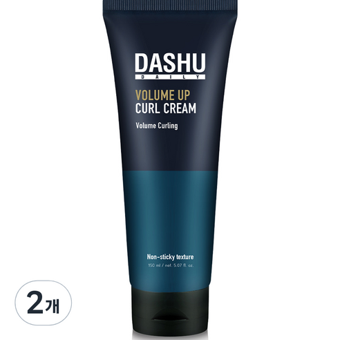 다슈 데일리 볼륨 업 컬 크림, 150ml, 2개