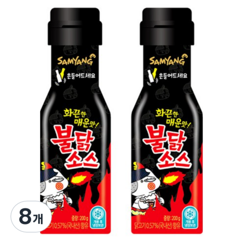 삼양 불닭소스, 200g, 8개