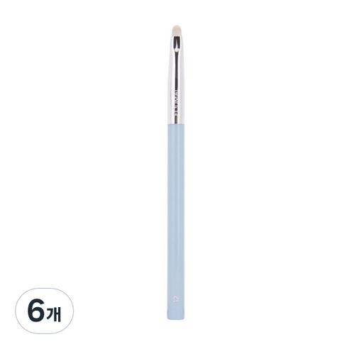 에크멀 이지 브러시 에이에이 미니 커버 페이스 12, 혼합색상, 6개