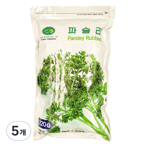 내츄럴스파이스 파슬리 후레이크, 220g, 5개