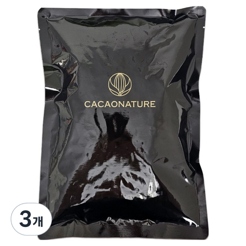카카오네이처 쿠킹스토리 화이트 컴파운드 코팅초콜릿, 200g, 3개