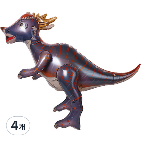 3D 입체 공룡 풍선, 스티키몰로크, 4개