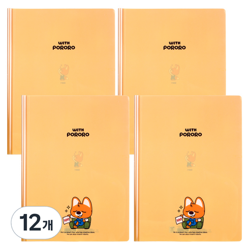뽀로로 A4 쫄대 파일, 에디, 12개