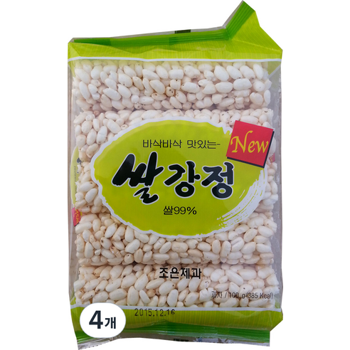 조은제과 쌀강정, 100g, 4개