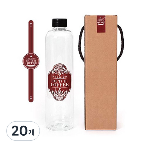 DT600 페트병 패키지 SET, 600ml, 20개, 옵션 10