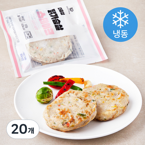 다즐샵 닭가슴살 스테이크 오리지널맛 (냉동), 1개입, 20개