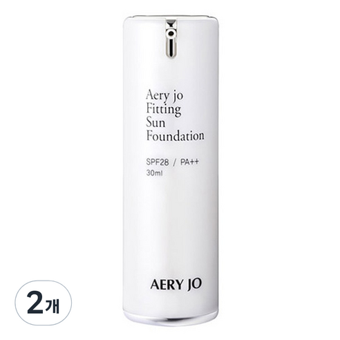 애리조 피팅 썬 파운데이션 리퀴드 30ml, No.21 라이트베이지, 2개