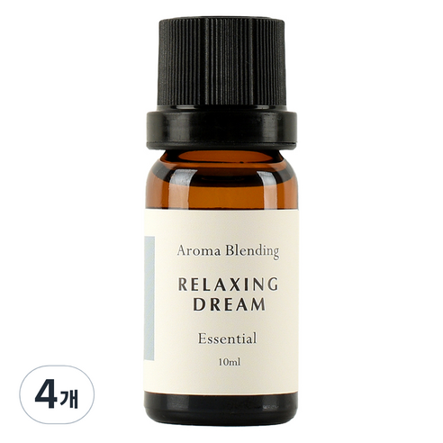 소소코 아로마블랜딩 에센셜오일 릴렉싱 드림, 4개, 10ml